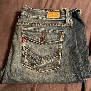 Levi boot cut jeans